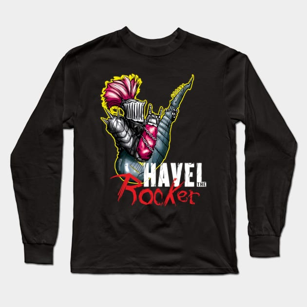 Havel the Rocker Long Sleeve T-Shirt by Harrison2142